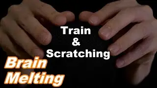 ASMR Brain Scratching while swaying on the Train 🚋 Brain Melting
