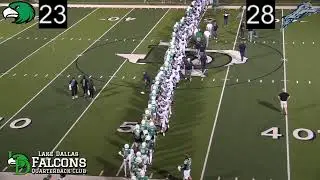 2024 - Game 5 - Lake Dallas Falcons vs. Paris Wildcats