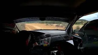 Onboard Joel Belmonte/Marina Culebras - Rallye Tierra Castelseras 24 Ford Focus 1.6