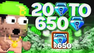 PLAYING REME 20BGL TO 650BGL EXTREME WIN STREAK  | Growtopia