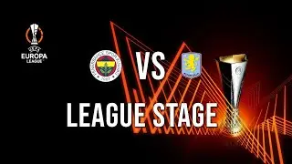 FENERBAH&Ccedil;E vs ASTON VILLA (UEFA Europa League + Football Statistics)
