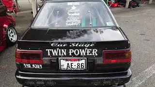 20221126　第2回　ちょっとハゲし走　スポーツランド山梨　SLY AE86　4AG　ドリフト