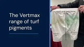 Vertmax Turf Pigments Overview