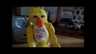 DubbelBass REVIEWS: Custom Chica Action Figure Clay Statue (FNAF)