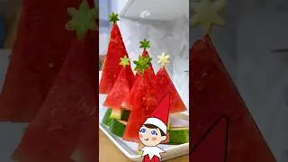 Watermelon Christmas Tree 🍉 | Elf on the Shelf Recipes