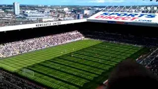 Stand up for the leazes end.