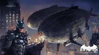 Batman Arkham knight gameplay (airship mission)🚀