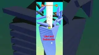 Stack ball 3d game #gaming #games #shorts