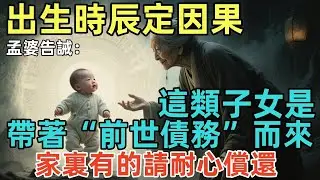 孟婆告誡：出生時辰定因果？這類子女是帶著“前世債務”而來，家裏有的請耐心償還！#佛淨 #佛學 #佛陀 #佛法 #佛教 #修行
