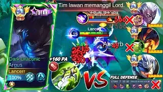 AGAINST FULL DEFENSE IS MEANINGLESS IN THE FACE OF ARGUS +160 PHYSICAL ATTACK💀🔥🔥