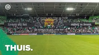 𝗧𝗛𝗨𝗜𝗦. Gekkenhuis voor en na de wedstrijd tegen Jong Ajax!💚