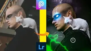 Thunder concept photo editing | calop editing picsart |