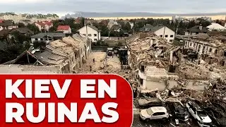 KIEV en RUINAS tras un NUEVO ATAQUE con MISILES por parte de RUSIA