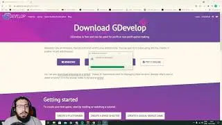Minicurso GDevelop - Space Shooter - Aula 02 - Download e Overview do GDevelop