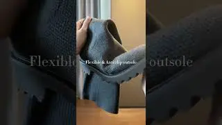 VIVAIA knee-high platform chunky wedge boots #vivaia #vivaiaonmyway @offical_vivaia #fashion #boots