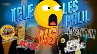 LES PAUL VS TELECASTER EN ROCK🔥🔥🔥