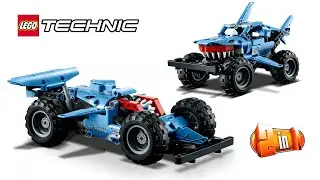 LEGO Technic  42134  Monster Jam Megalodon  2in1 SPEED BUILD