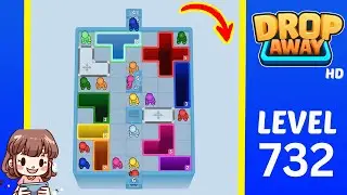 Drop Away Level 732 Solution Walkthrough