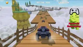 Mountain Climb Stunt Level 34 - Android Gameplay