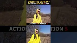 DJI Osmo Action 5 PRO VS Action 4 FOV Standard RockSteady