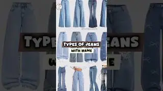 5 Trending Jeans With Names/Types of jeans 👖 #farheenstyle #shortsfeed #shorts #jeans #trending