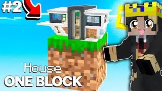 Our First House In Minecraft Oneblock With CHAD_OGGY 😍