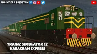 Ultra Realistic Pakistan Railways Addons | Trainz Simulator Gameplay | train videos pakistan railway