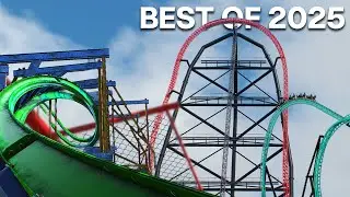 My Top 10 Coasters I BUILT in 2025!