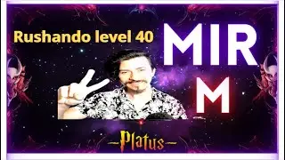 MirM Rushando Level 40!? Platus Mais tarde Rush do Novo Servidor!!!