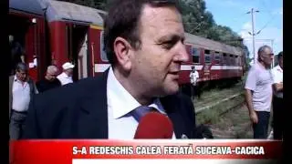 S-A REDESCHIS CALEA FERATA SUCEAVA CACICA