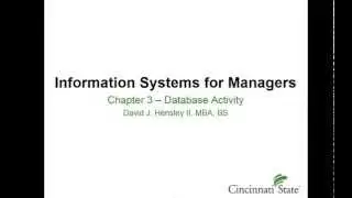 Database Activity: Entity-Relationship Diagrams