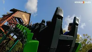 INSANE LAUNCH COASTER AT BUSCH GARDENS Verbolten Back Seat POV 4K 60FPS