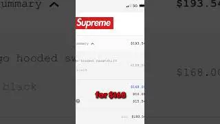 NEW Supreme Box Logo Hoodies! #shorts