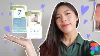 DESIGN WITH ME |  BTS Mobile Music App UI🎵