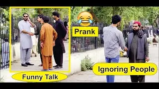 Ignoring People On the Road || Prank on The Road || New Funny Video || Funny Prank 2023  Eagle TV