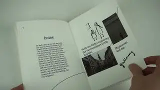 Meandering Stories / booklet flipping