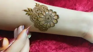 VERY BEAUTIFUL LATEST FLORAL ARABIC HENNA MEHNDI DESIGN FOR FRONT HAND || Tais Henna||Tehseens Henna