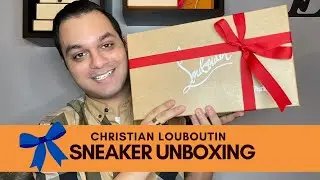 CHRISTIAN LOUBOUTIN UNBOXING | Red Bottom sneaker unboxing | Mens designer shoes