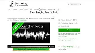 FREE SFXPack - Ident Imaging Sounds Pack