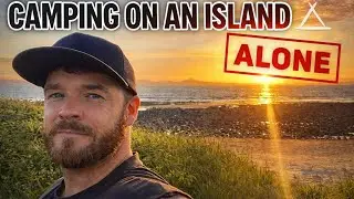 Camping and Gaming on an Island Alone