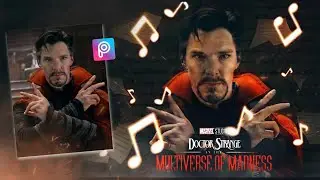 PICSART MOVIE POSTER FOR DOCTOR STRANGE IN MULTIVERSE OF MADNESS | Photo Editing | Picsart