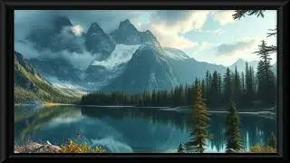 Mountain Scenery - TV Art - Screensaver - Wallpaper - Frame Art - Mountain View