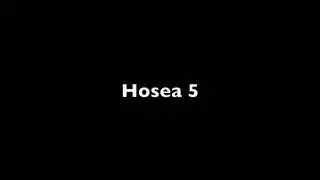 Hosea 5 [NIV] Cold Read