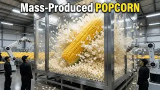 Inside a Factory: How Movie-Theater Popcorn Is Mass-Produced & High-Speed Automation