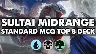 Sultai Midrange  (MCQ Top 8 Deck) - War of the Spark | Standard | MTG Arena