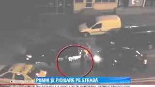 Bataie ca-n filme in Suceava