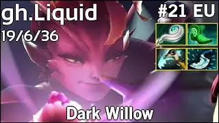 Support gh [Liquid] Dark Willow - Dota 2  7.18