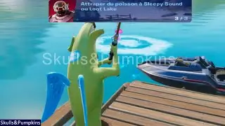 SAISON 1 : Attraper du Poisson &agrave; Sleppy Sound ou Loot Lake