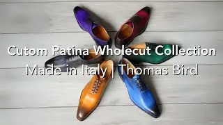 Custom shoe patina  wholecuts - Made in Italy | Thomas Bird