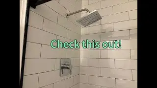 Review of the Glacier Bay rain shower head.